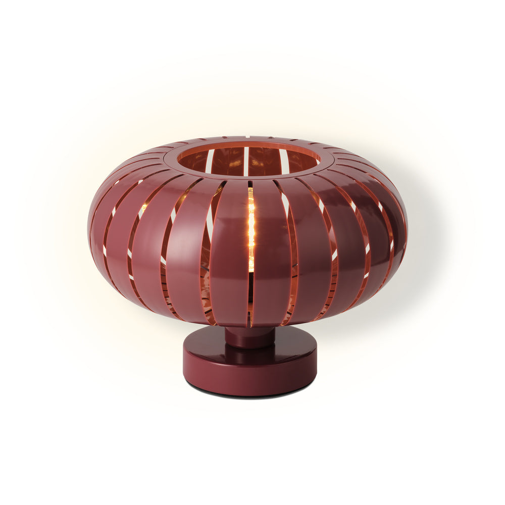 OSRAM DECOR Leuchte Flora Table Rot, 28 cm ⌀, 220-240 V, E27, IP20