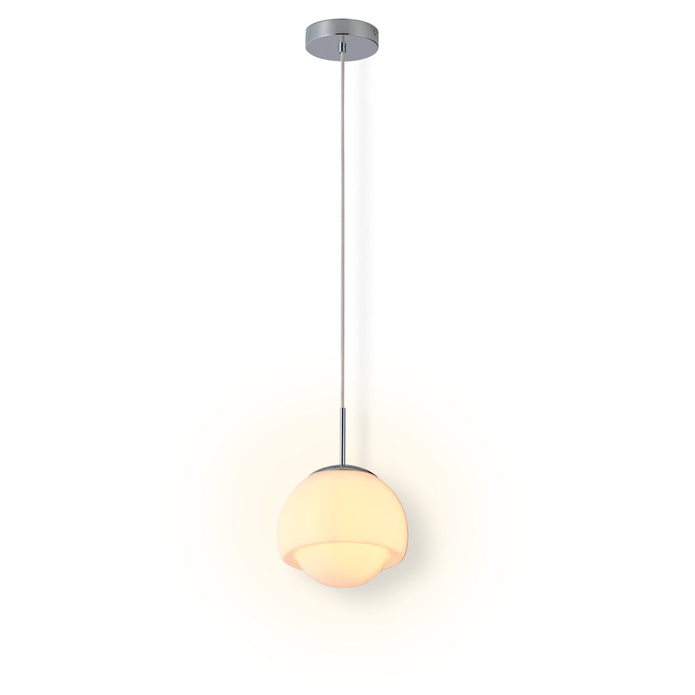 OSRAM DECOR Pendelleuchte Dome Pendant Weiß, 22 cm ⌀, Stahl, 220-240 V, E27, IP20