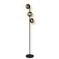 Lámpara de pie OSRAM DECOR «Satellite» gris, 2400 K / 3500 K / 5000 K, blanco cálido, 360 lm, 16 W, 25 cm de diámetro, acero