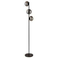 Lámpara de pie OSRAM DECOR «Satellite» gris, 2400 K / 3500 K / 5000 K, blanco cálido, 360 lm, 16 W, 25 cm de diámetro, acero