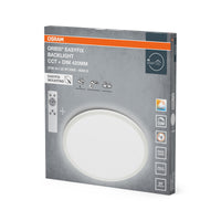 Lámpara de techo OSRAM ORBIS EASYFIX LED con retroiluminación, 42 cm, 22 W, CCT + DIM, mando a distancia, blanca