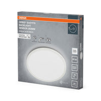 Lámpara de techo OSRAM ORBIS EASYFIX LED con retroiluminación, 29,3 cm, 18 W, sensor, blanco frío, IP54, color blanco
