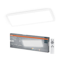 Lámpara de techo OSRAM PLANON EASYFIX LED Panel Backlight, 24 W, 58 cm, CCT + DIM, mando a distancia, IP54, blanca
