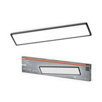Lámpara de techo OSRAM PLANON EASYFIX LED Panel Backlight, 98 cm, 30 W, Click CCT, IP54, negra