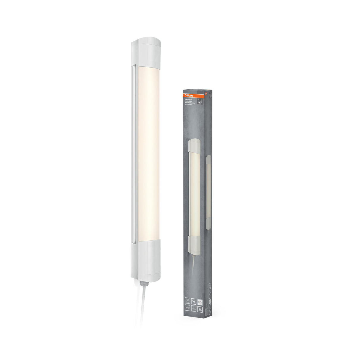OSRAM Feuchtraumleuchte Submarine Integrated PRO Special Weiß, 4000 K, Kaltweiß, 2160 lm, 18 W