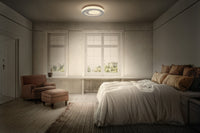 OSRAM SMART+ Matter Deckenleuchte Ceiling Weiß, 3000-6500, RGBTW, 1000 lm, 24 W, 29 cm Durchmesser