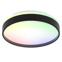OSRAM SMART+ Matter Deckenleuchte Ceiling Schwarz, 3000-6500, RGBTW, 1000 lm, 16 W, 30 cm Durchmesser