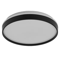 OSRAM SMART+ Matter Deckenleuchte Ceiling Schwarz, 3000-6500, RGBTW, 1500 lm, 24 W, 38,5 cm Durchmesser