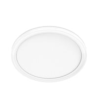 Lámpara de techo OSRAM ORBIS EASYFIX con retroiluminación LED, 22 cm, 14 W, blanco frío, IP54, con sensor, color blanco