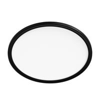 Lámpara de techo OSRAM ORBIS EASYFIX LED con retroiluminación, 42 cm, 22 W, 3Step Click, sensor CCT, IP54, negra