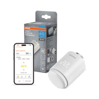 OSRAM SMART+ Termostato de calefacción con Wi-Fi, 4,5 V, blanco, 2.ª generación