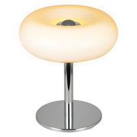 Lámpara de mesa OSRAM DECOR Lunea blanca, 2700, blanco cálido, 580 lm, 8 W, 20 cm de diámetro, acero, 25 000 h de vida útil, 220-240 V, IP20