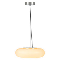 Lámpara OSRAM DECOR Lunea Blanca, 2700 K / 4000 K / 6500 K, blanco cálido, 1800 lm, 24 W, 40 cm de diámetro, acero, 25 000 h de vida útil