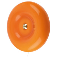 Aplique OSRAM DECOR Lunea naranja, 3000 K, blanco cálido, 700 lm, 22 W, 30 cm de diámetro, acero, 25 000 h de vida útil