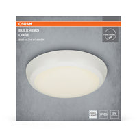 Lámpara de techo OSRAM LED BULKHEAD CORE, 16 W, 4000 K, blanco frío, blanco