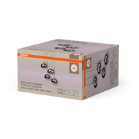 Lámpara de techo OSRAM DECOR «Satellite» en gris, 2400 K / 3500 K / 5000 K, blanco cálido, 340 lm, 23 W, 56 cm de diámetro, acero