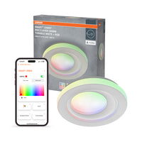 OSRAM SMART+ Matter Deckenleuchte Ceiling Weiß, 3000-6500, RGBTW, 1000 lm, 24 W, 29 cm Durchmesser