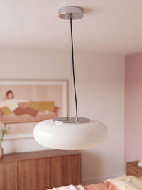 Lámpara OSRAM DECOR Lunea Blanca, 2700 K / 4000 K / 6500 K, blanco cálido, 1800 lm, 24 W, 40 cm de diámetro, acero, 25 000 h de vida útil