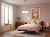 Lámpara OSRAM DECOR Lunea Blanca, 2700 K / 4000 K / 6500 K, blanco cálido, 1800 lm, 24 W, 40 cm de diámetro, acero, 25 000 h de vida útil
