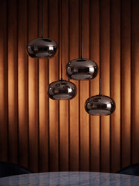 Lámpara de techo OSRAM DECOR «Satellite» en gris, 2400 K / 3500 K / 5000 K, blanco cálido, 340 lm, 23 W, 56 cm de diámetro, acero