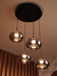 Lámpara de techo OSRAM DECOR «Satellite» en gris, 2400 K / 3500 K / 5000 K, blanco cálido, 340 lm, 23 W, 56 cm de diámetro, acero