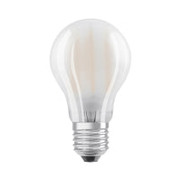 LEDVANCE SMART+ WiFi Filamento Classic regulable, lámpara LED, cristal sin plomo, mate, 7,5 W, (antes 75 W), 1055 lm, blanco cálido, 2700 K, Wi-Fi, compatible con altavoces inteligentes, regulable