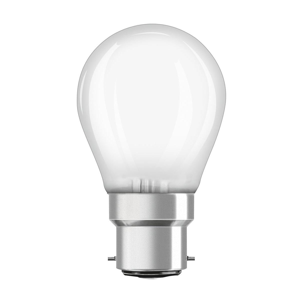 OSRAM LED Lampe LED Retrofit CLASSIC P 2.5W 827 Frosted B22d, 250 lm, 2700 K, Warmweiß-LEDVANCE Shop