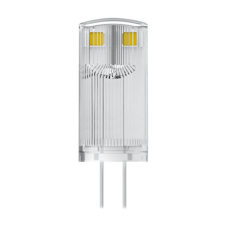 OSRAM LED Stiftsockellampe PIN 12 V 0.9W 827 Clear G4, 100 lm, 2700 K, Warmweiß-LEDVANCE Shop