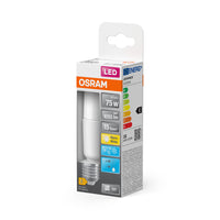 OSRAM LED Lampe LED STAR STICK 9.5W 827 Frosted E27 Ice, 1055 lm, 2700 K, Warmweiß-LEDVANCE Shop
