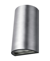 Aplique LED para exterior de OSRAM, 3000 K, aplique UpDown, 1050 lm, 12 W, aluminio, IP44, IK03, haz amplio, con accesorios de montaje