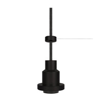 Lámpara colgante de péndulo OSRAM Vintage 1906® negra E27