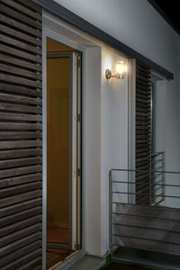 OSRAM ENDURA Classic Wandleuchte mit Sensor, Stahl, IP44