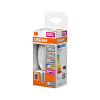 OSRAM LED Lampe LED Retrofit RGBW lamps with remote control 4.9W 827 Frosted E14, 470 lm, 2700 K, Warmweiß-LEDVANCE Shop