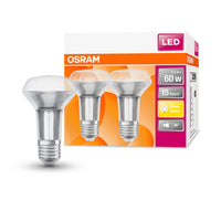 OSRAM LED Lampe LED STAR R63 4.8W 827 E27, 350 lm, 2700 K, Warmweiß, 2er Pack-LEDVANCE Shop