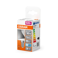 OSRAM LED Lampe LED STAR CLASSIC P 4.9W 840 Frosted E14, 470 lm, 4000 K, Kaltweiß-LEDVANCE Shop