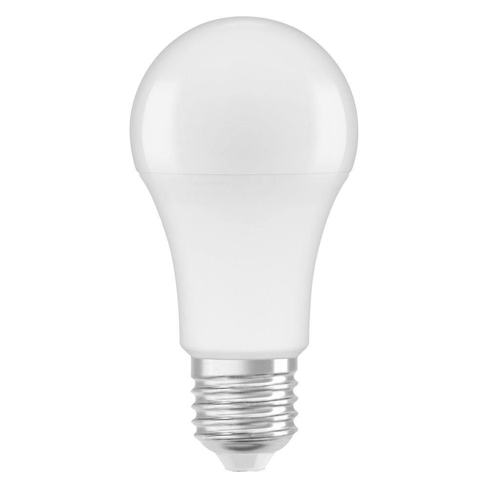 OSRAM LED Star Classic A 100 Lampe Recycled Plastic 14W Kaltweiß Frosted E27-Leuchtmittel-LEDVANCE Shop