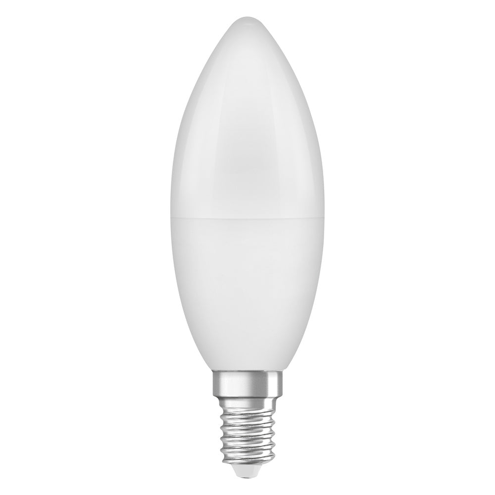 OSRAM LED Star Classic B 60 Lampe Recycled Plastic 7.5W Warmweiß Frosted E14-Leuchtmittel-LEDVANCE Shop