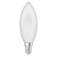 OSRAM LED Star Classic B 60 Lampe Recycled Plastic 7.5W Warmweiß Frosted E14-Leuchtmittel-LEDVANCE Shop