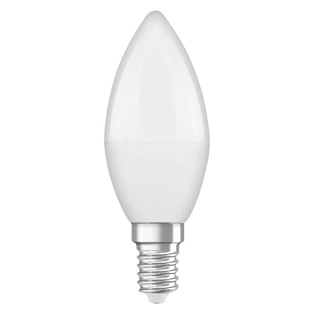 OSRAM LED Star Classic B 25 Lampe Recycled Plastic 3.3W Kaltweiß Frosted E14-Leuchtmittel-LEDVANCE Shop