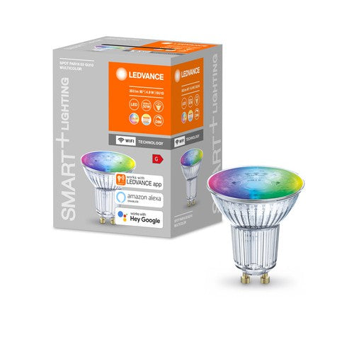LEDVANCE Wifi SMART+ LED Lampe Spot RGBW mehrfarbig (ex 32W) 5W / 2700-6500K GU10-Leuchtmittel-LEDVANCE Shop