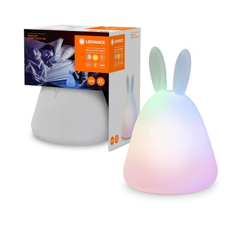 LEDVANCE NIGHTLUX TOUCH Rabbit USB RGBW mehrfarbig batteriebetrieben LED Nachtlicht 0,50W-Nachtlichter & Kleinleuchten-LEDVANCE Shop