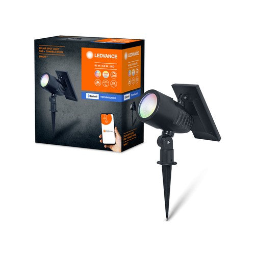 LEDVANCE SMART+ Garten Bluetooth Solar Spot Gartenspieß, schwarz-Strahler & Flutlichter-LEDVANCE Shop