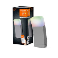 LEDVANCE Wifi SMART+ Outdoor Curve LED Wandleuchte RGBW mehrfarbig 9W hellgrau-Außenwandleuchten-LEDVANCE Shop