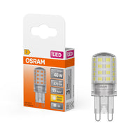 Lámpara LED OSRAM con base de pin (ex 40W) 4,2W / 2700K blanco cálido PIN G9