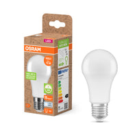 OSRAM LED Star Classic A 75 Lampe Recycled Plastic 10W Kaltweiß Frosted E27-Leuchtmittel-LEDVANCE Shop