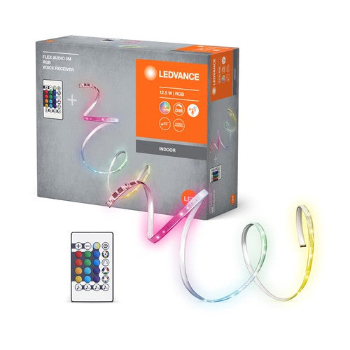 LEDVANCE FLEX AUDIO 3M LED-Streifen VR RC, weiß, 10W, 120lm-Lichtbänder & Stripes-LEDVANCE Shop
