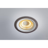 LEDVANCE DECOR FIL DL RIPPLE Downlight, silber, 9W, 850lm