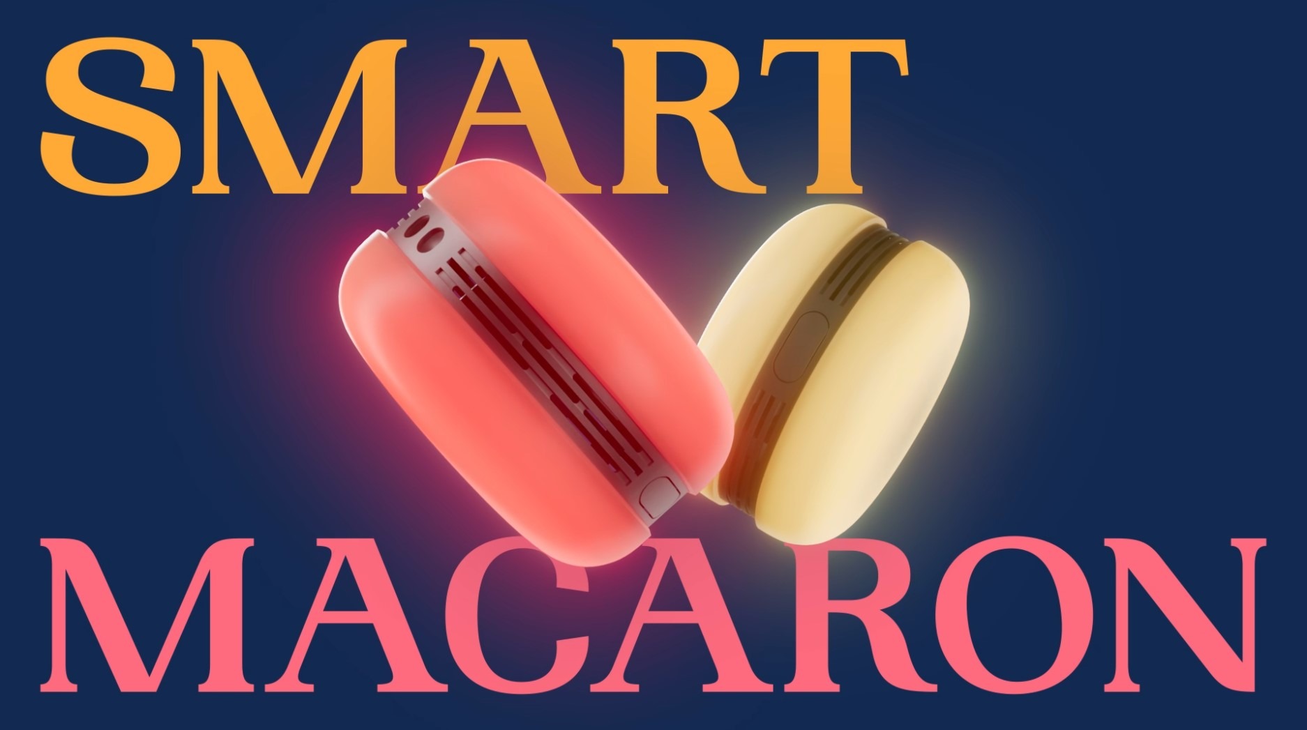 Altavoz OSRAM Bluetooth SMART+ Macaron con control de movimiento y luz LED RGB, color rosa