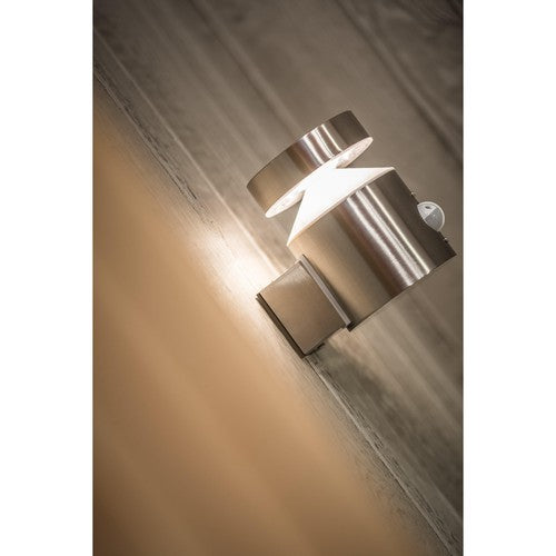 LEDVANCE LED Wand- und Deckenleuchte, Leuchte für Außenanwendungen, intergrierter Bewegungssensor, Tag-Nacht-Sensor, Warmweiß, 150,0 mm x 102,0 mm x 135,0 mm, ENDURA STYLE CYLINDER-Außenwandleuchten-LEDVANCE Shop