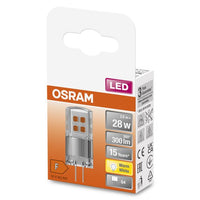 OSRAM LED Base Stiftsockellampe LED Lampe 12V (ex 30W) 2,6W / 2700K Warmweiß PIN G4-Leuchtmittel-LEDVANCE Shop
